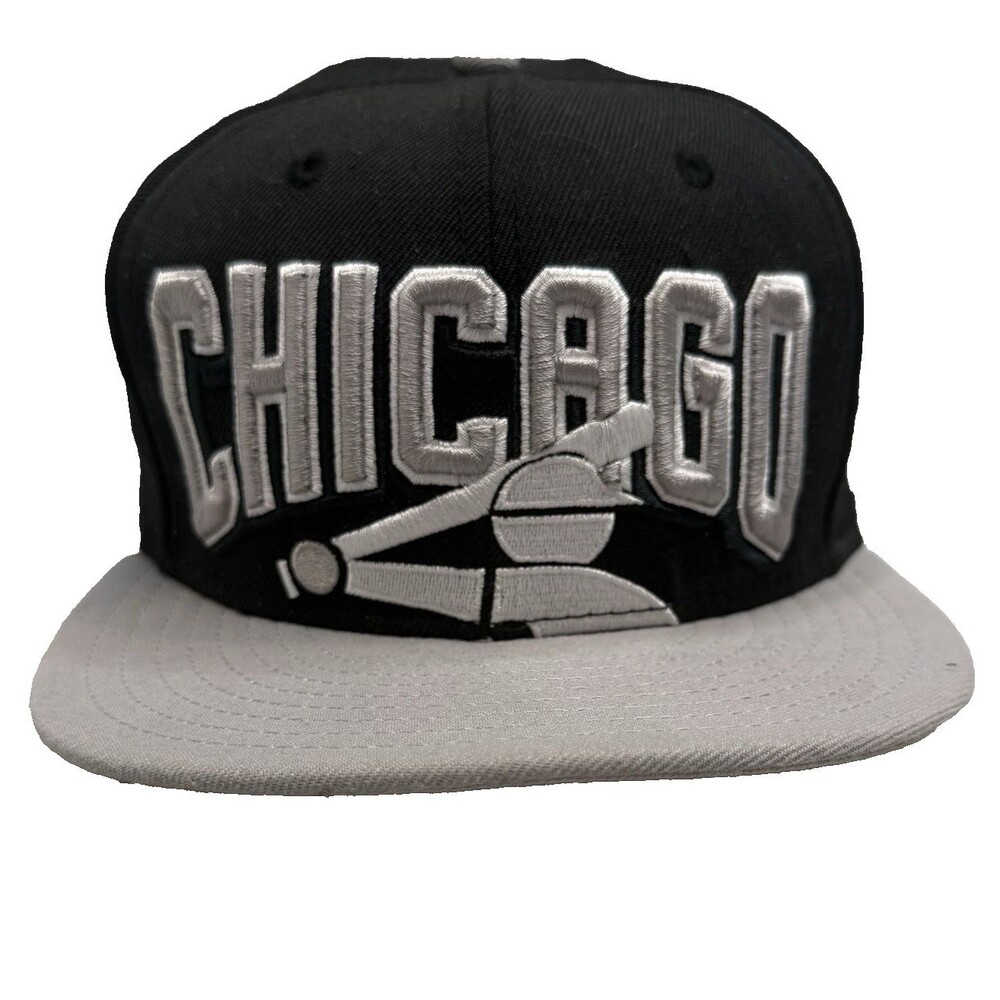 New Era Chicago White Sox Cooperstown Arch 2Tone 59FIFTY Fitted Cap Hat 7 1/4